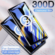 Load image into Gallery viewer, 300D Full Curved Tempered Glass For Samsung S9 S8 Plus Note 9(BUY 2 TO GET 15% OFF)
