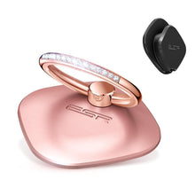 Load image into Gallery viewer, Phone Ring Stand With Swarovski Crystals
