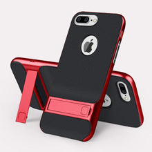 Load image into Gallery viewer, Plating Edge Kickstand Phone Case Back Cover for iPhone 11/11 Pro/11 Pro Max/XS Max/XR/XS/X/8 Plus/8/7 Plus/7