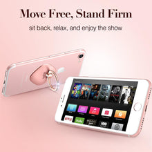 Load image into Gallery viewer, Phone Ring Stand With Swarovski Crystals