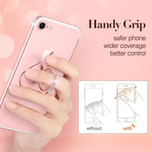 Load image into Gallery viewer, Phone Ring Stand With Swarovski Crystals
