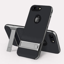 Load image into Gallery viewer, Plating Edge Kickstand Phone Case Back Cover for iPhone 11/11 Pro/11 Pro Max/XS Max/XR/XS/X/8 Plus/8/7 Plus/7