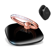Load image into Gallery viewer, Phone Ring Stand With Swarovski Crystals