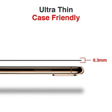 Load image into Gallery viewer, iPhone Xs Max Full Coverage Tempered Glass Screen Protector (Clear)