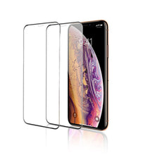 Load image into Gallery viewer, iPhone Xs Max Full Coverage Tempered Glass Screen Protector (Clear)