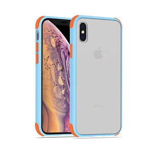 Silicone Bumper Matte Transparent Phone Case