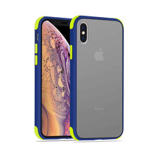 Load image into Gallery viewer, Silicone Bumper Matte Transparent Phone Case