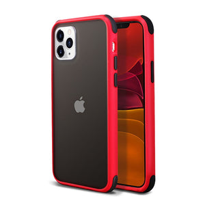 Silicone Bumper Matte Transparent Phone Case